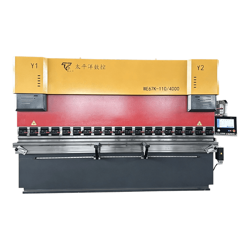Máy kim loại tấm thủy lực CNC điện-thủy lực WE67K